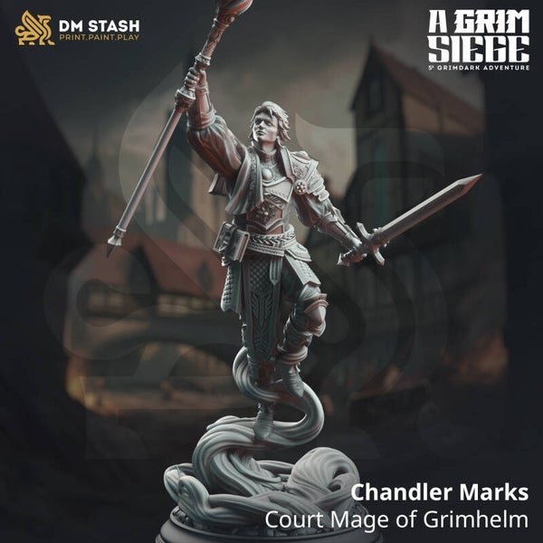 Chandler Marks - Court Mage of Grimhelm