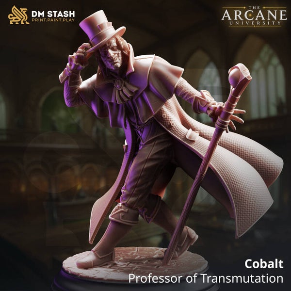 Cobalt Fairfax - Professor of Transmutation