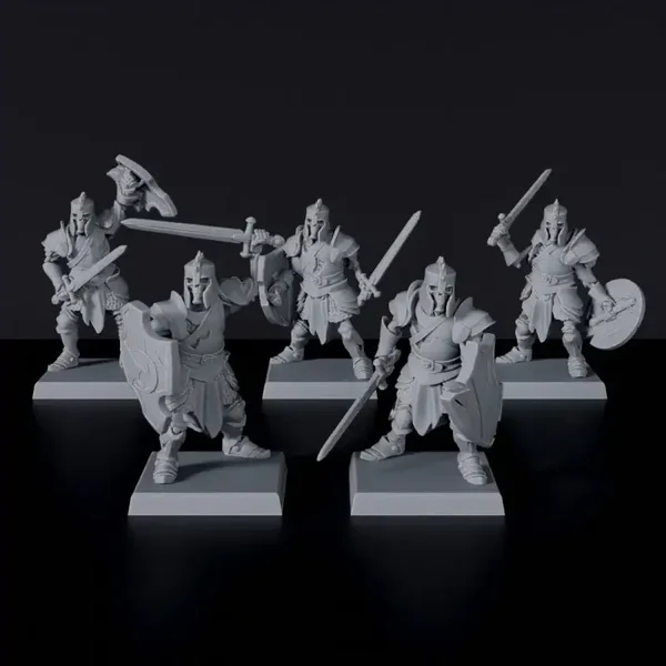 Skeleton Swordsmen (5 miniatures)