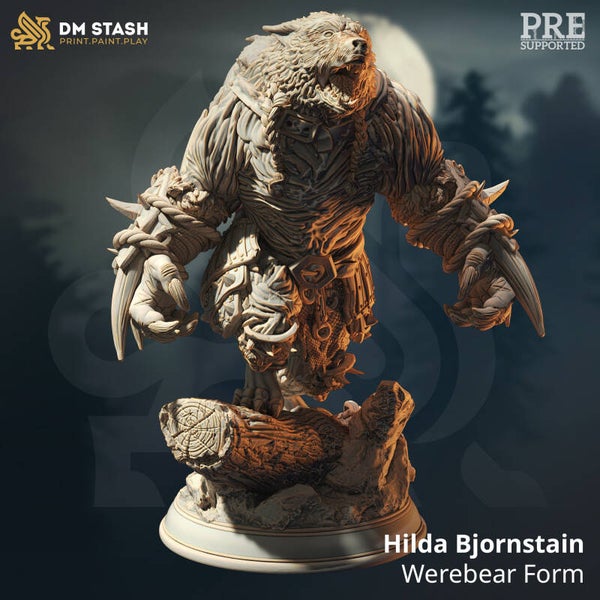 Hilda Bjornstain - Mother Bear (Werebear Form)