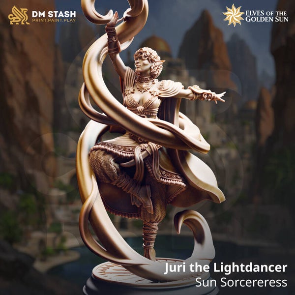 Juri the Lightdancer - Sun Sorceress
