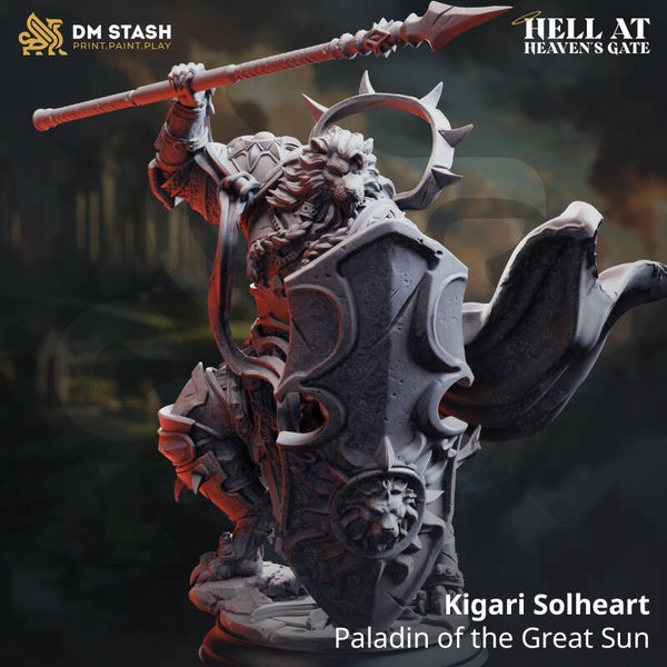 Kigari Solheart - Paladin of the Great Sun