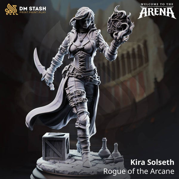 Kira Solseth - Rogue of the Arcane