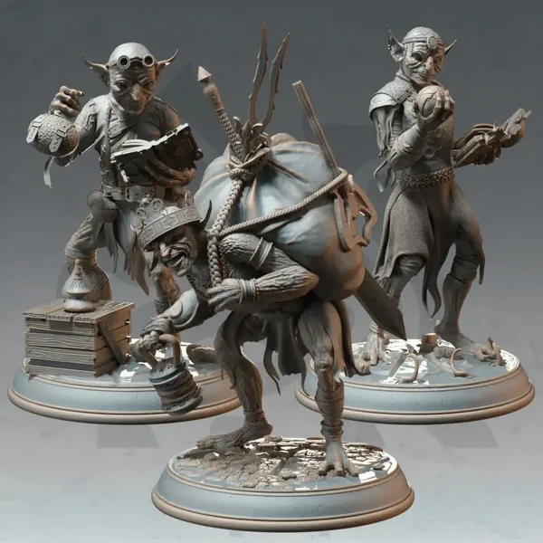 Mana Goblins (3 miniatures)