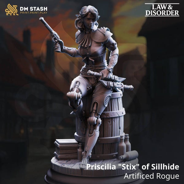 Priscilia "Stix" of Sillhide - Artificed Rogue