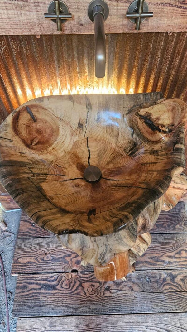 Ponderosa Log Sink