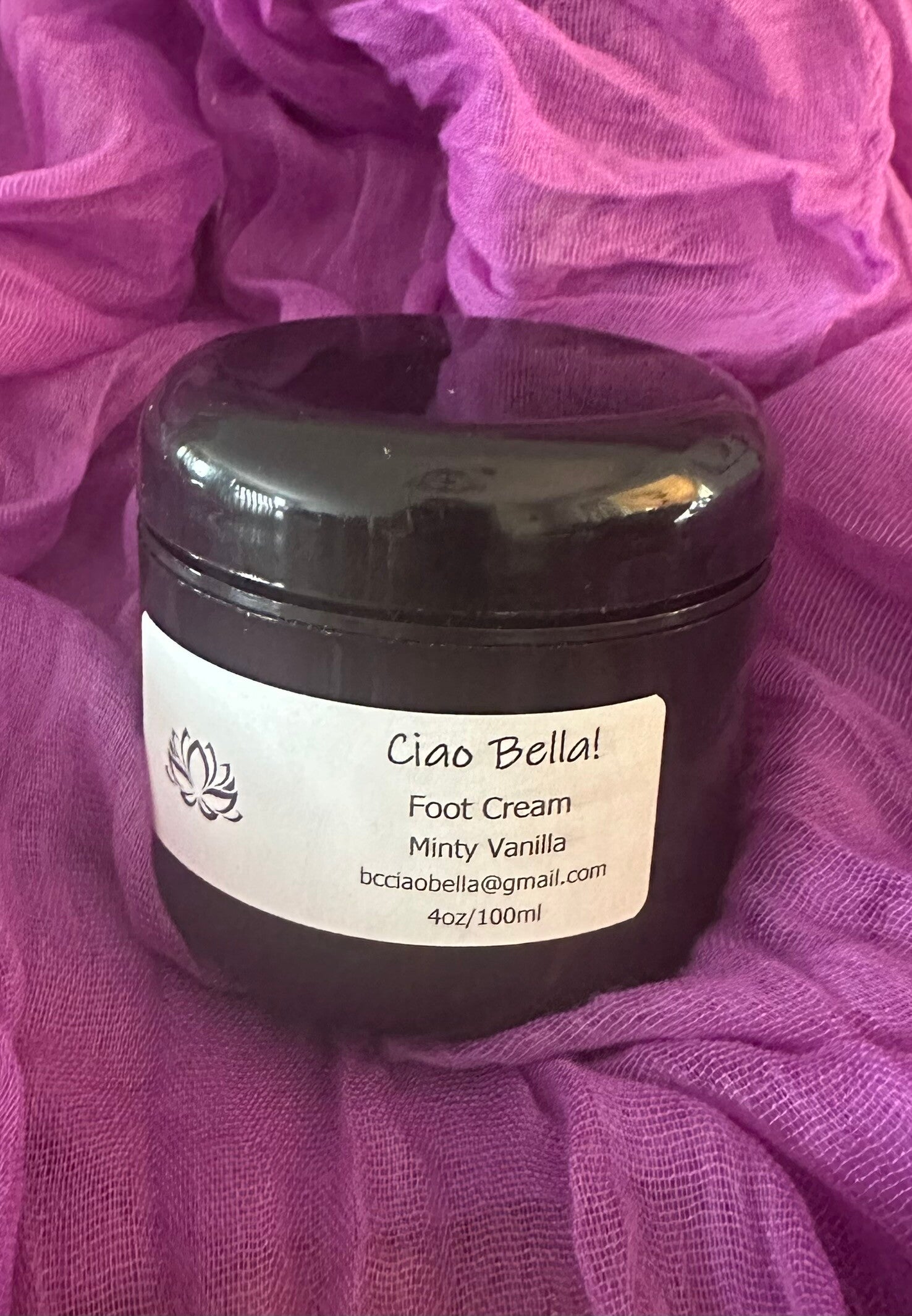 Minty Vanilla Foot Cream - 4oz/120ml