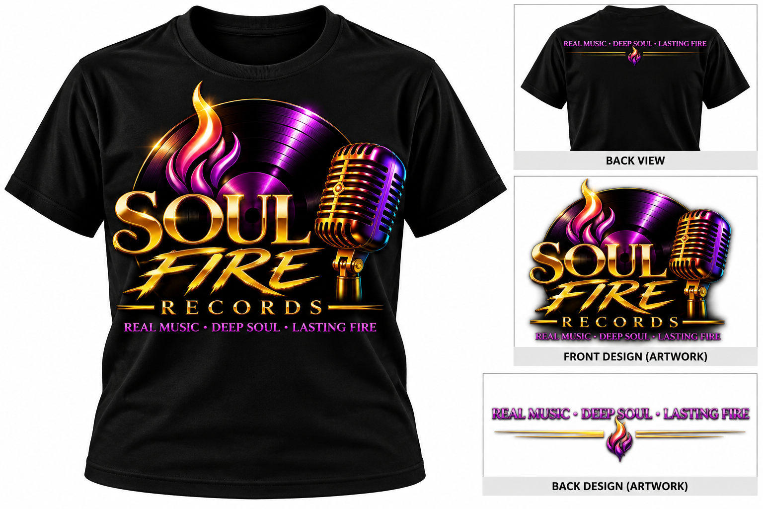 Soul Fire Records Signature T-Shirt