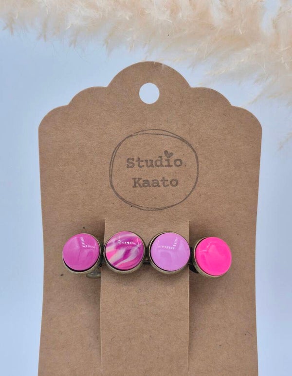 Haarspeld Loïs | Fluor pink