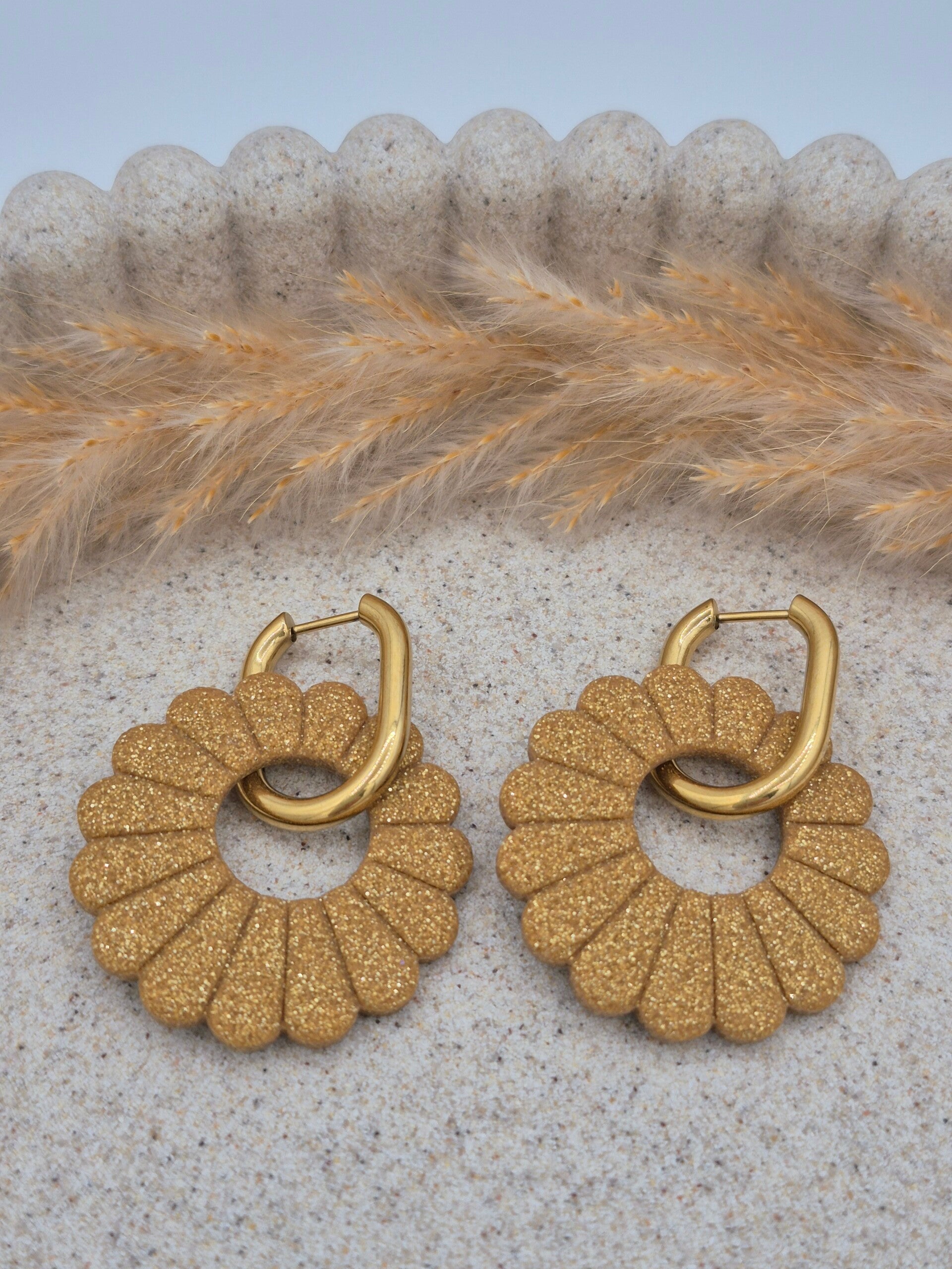 Floor | Sparkling gold