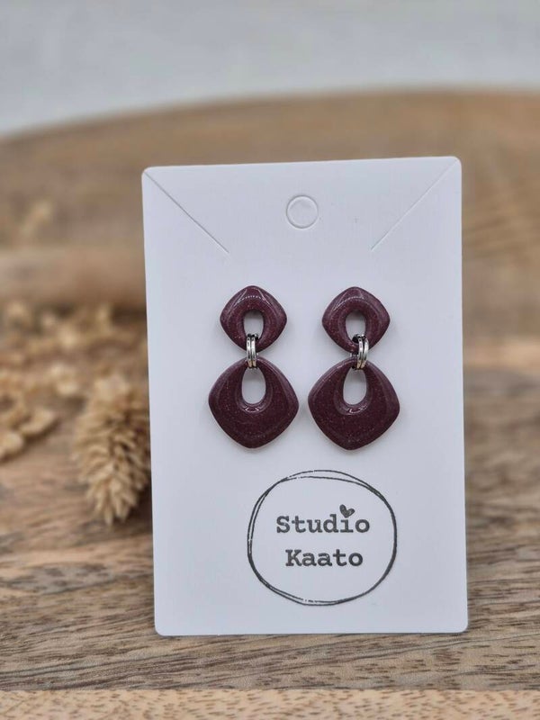 Joy | Burgundy glitter