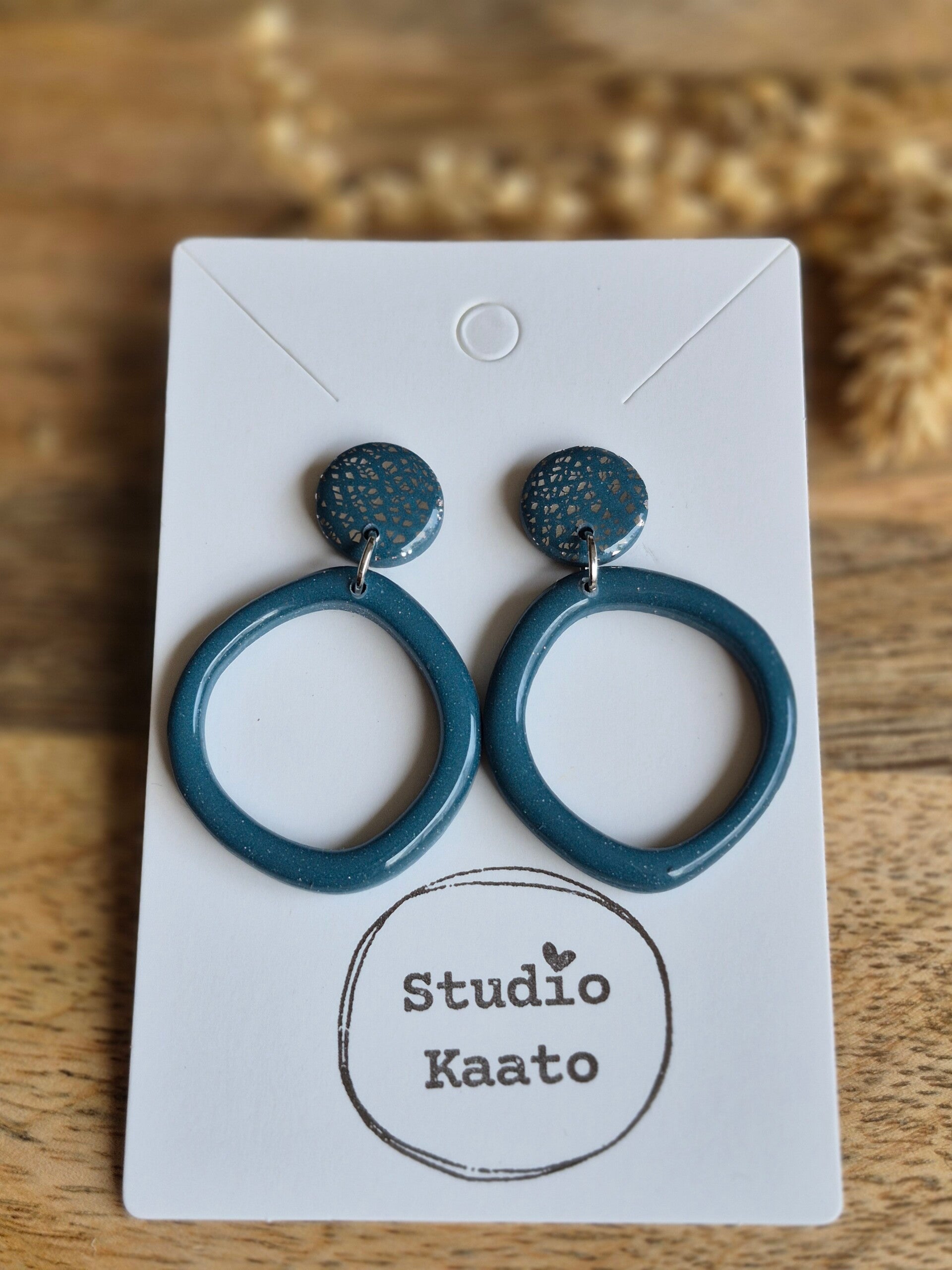 Nynke | Blauw zilver