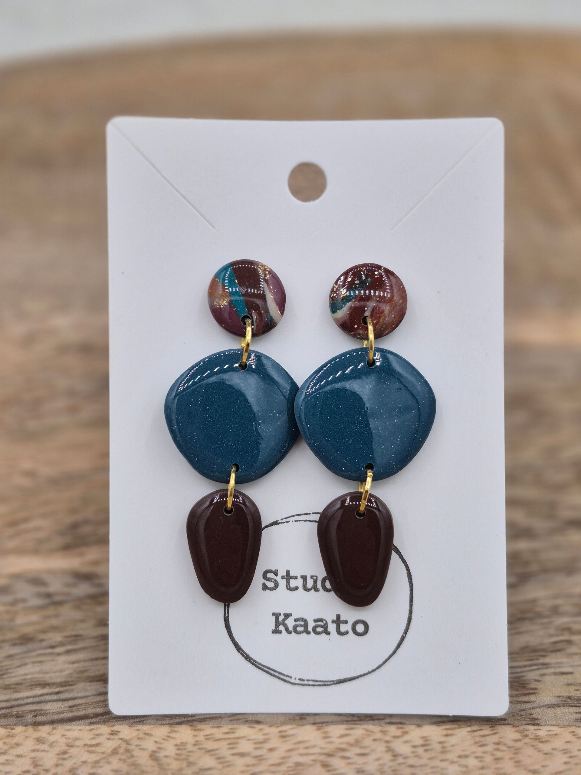 Amelie | Blauw bruin