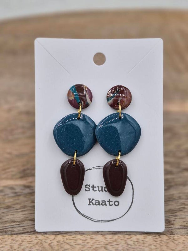 Amelie | Blauw bruin