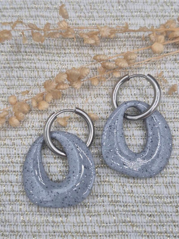 Marijn | Zilver glitter