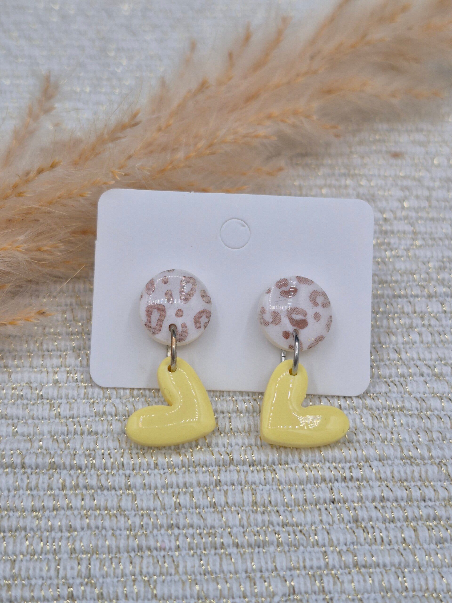 Panter hartje | Geel