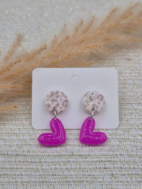 Panter hartje | Fuchsia