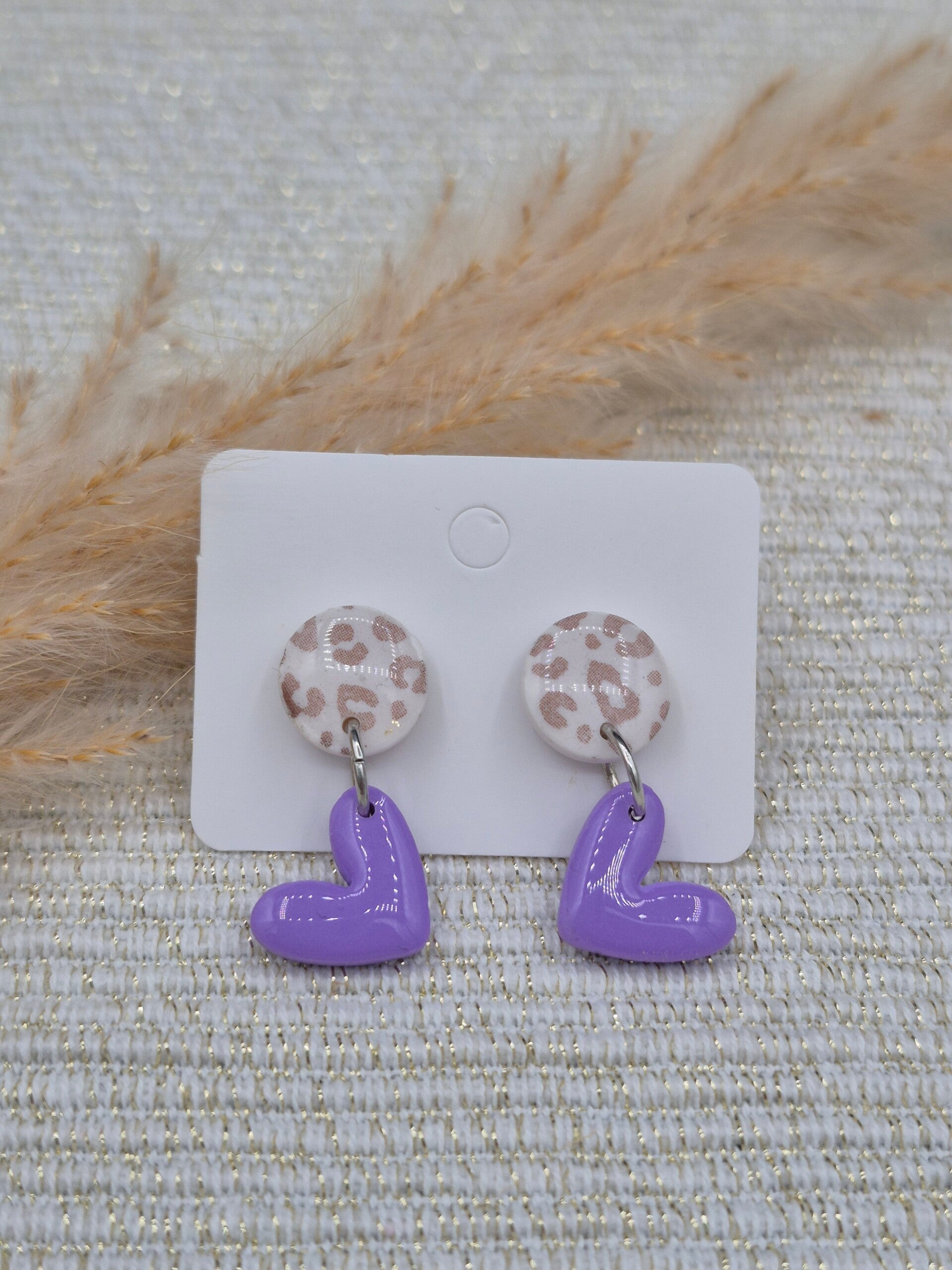 Panter hartje | Lila