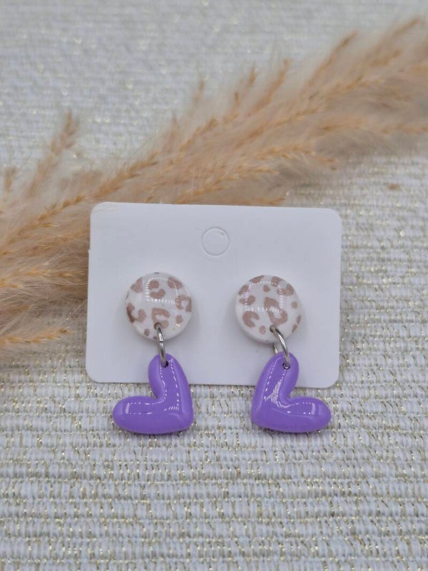 Panter hartje | Lila