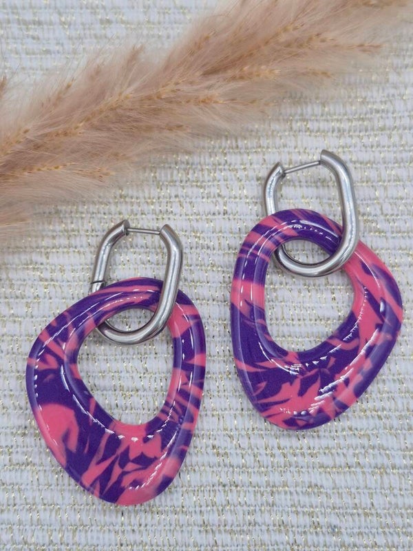 Evi | Fuchsia roze en paars