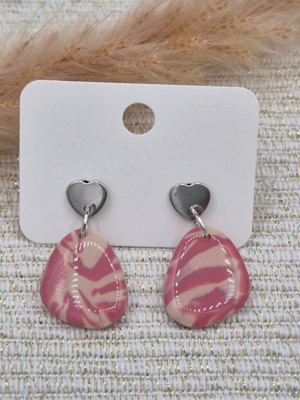 Puck | Oud roze en beige