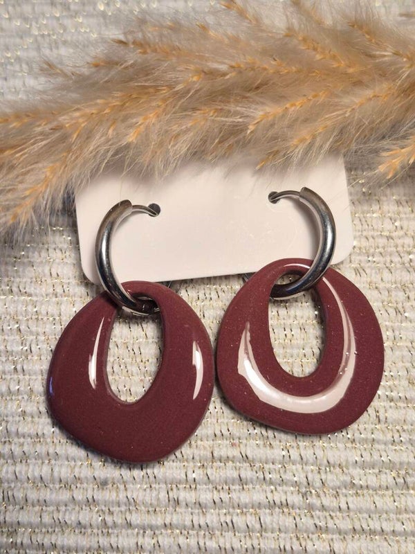 Cleo | Bordeaux rood