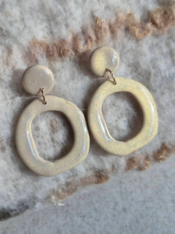 Lana | Beige parelmoer