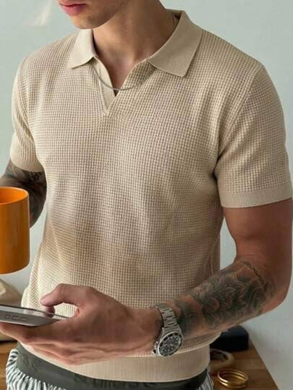 Playera Polo Beige