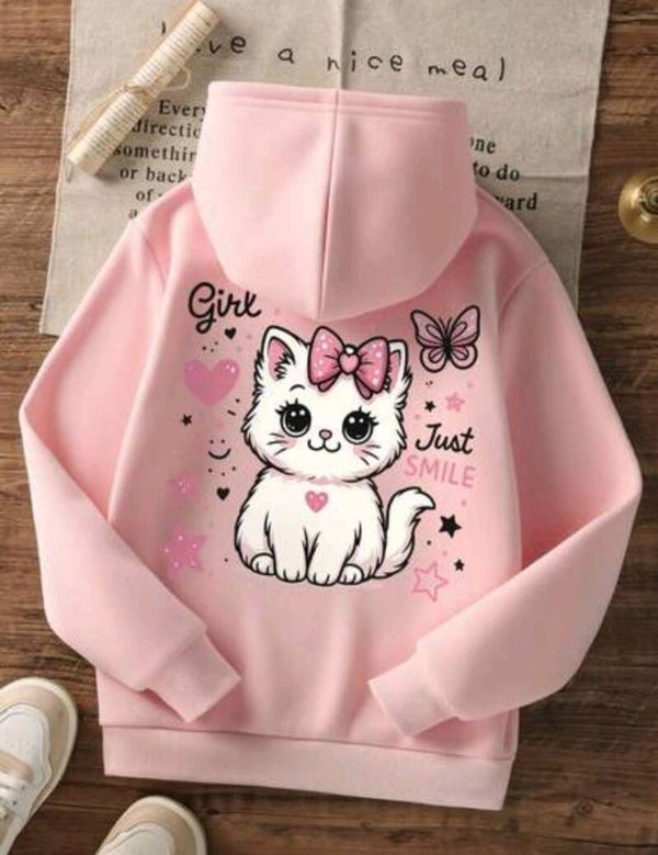 Sudadera Rosa Gatito