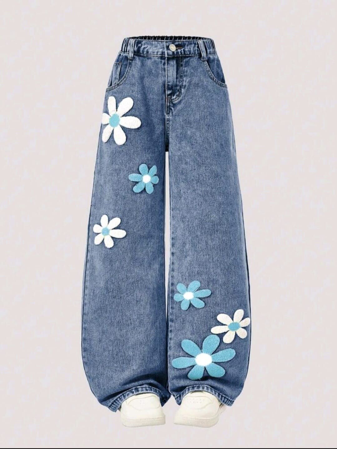 Jeans flores