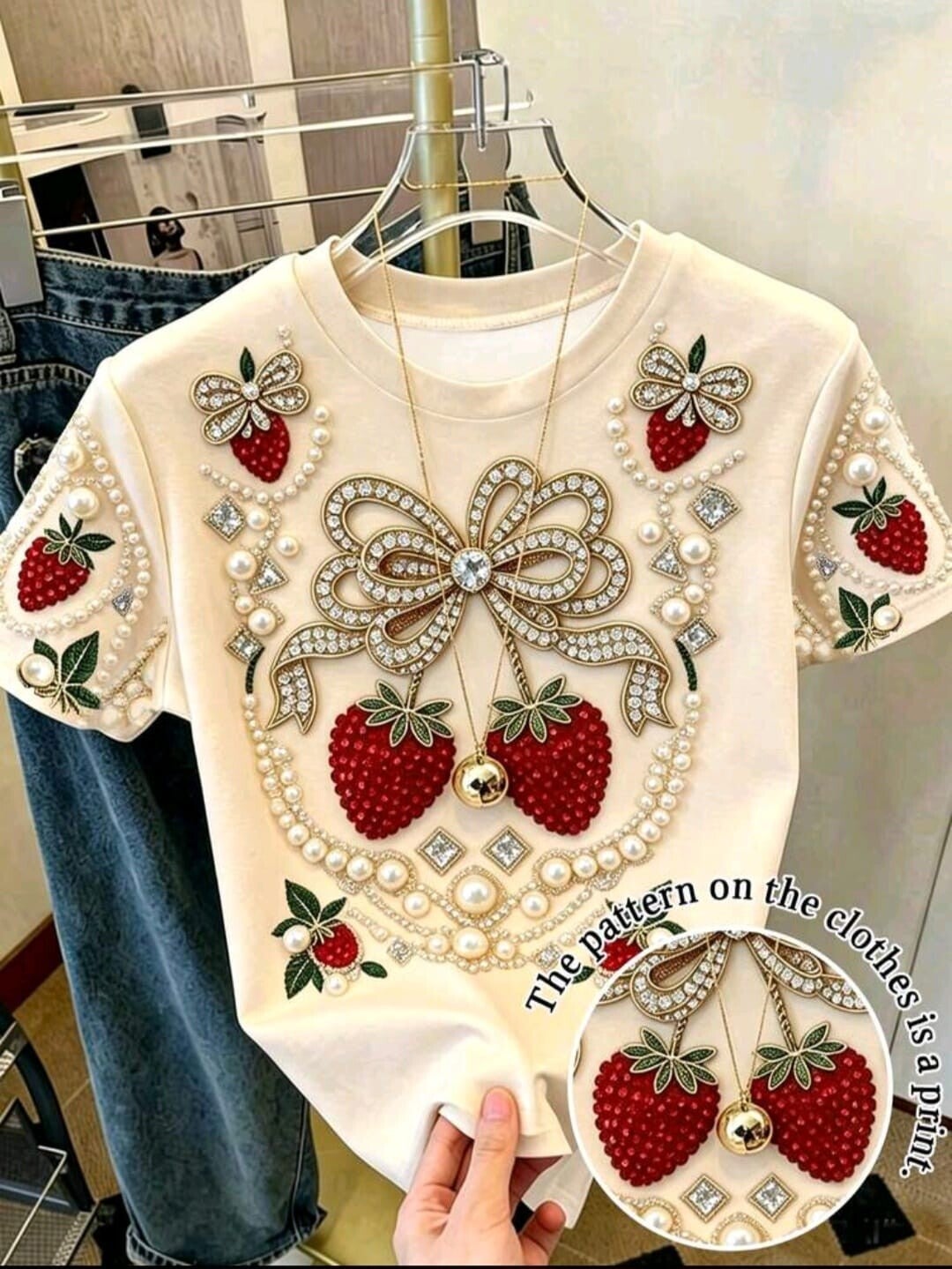 Blusa fresas