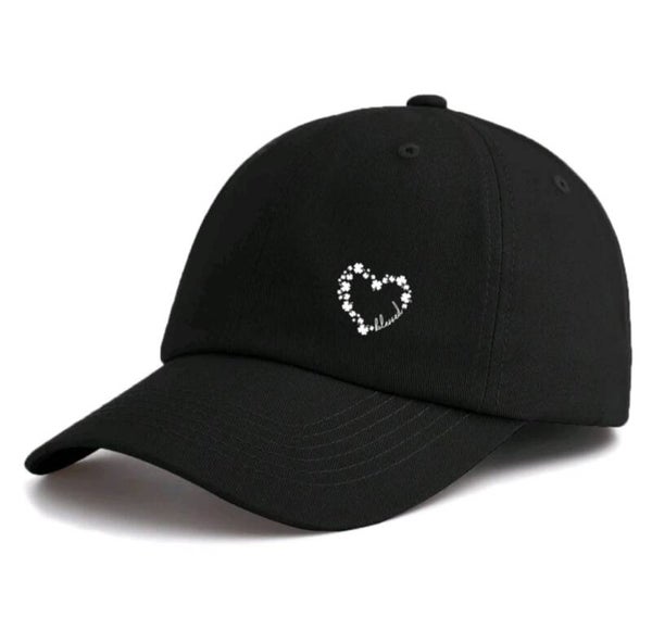 Gorra Negra Corazón
