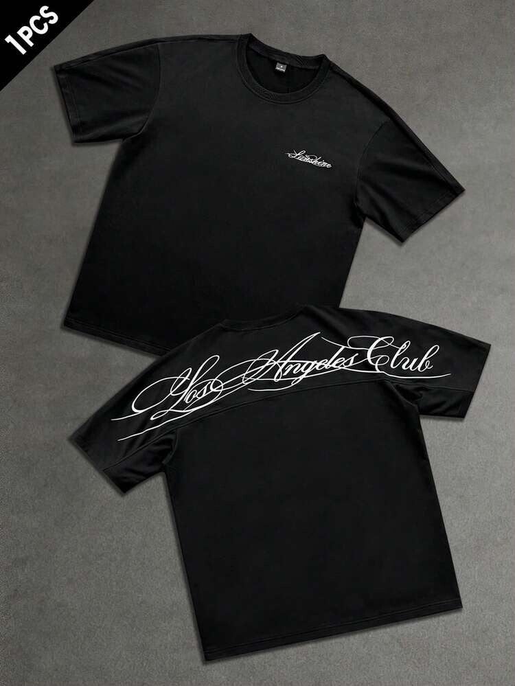 Playera Negra Deportiva