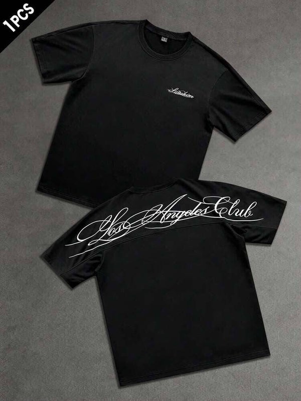 Playera Negra Deportiva