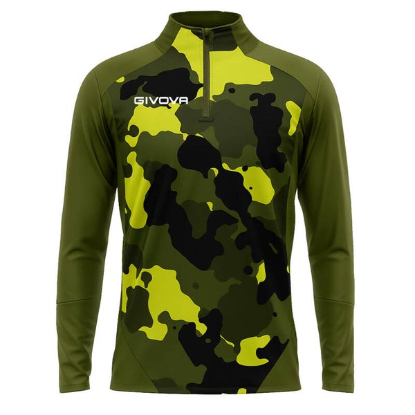 Givova MAGLIA TECNICA HALF ZIP ARMY