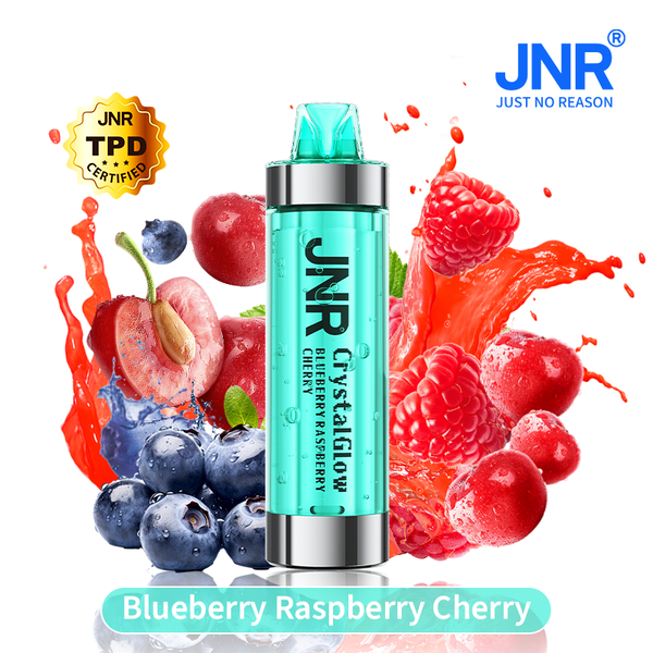 JNR CRYSTAL GLOW 33 K BLUEBERRY RASPBERRY CHERRY
