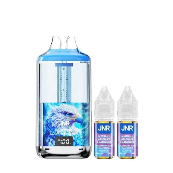 JNR FALCON GEM + 30 K BLUEBERRY SOUR RASPBERRY