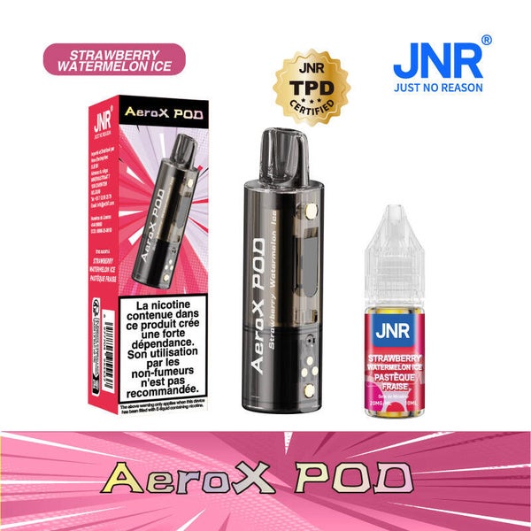 POD + LIQUIDE JNR AERO X 32 K STRAWBERRY WATERMELON ICE