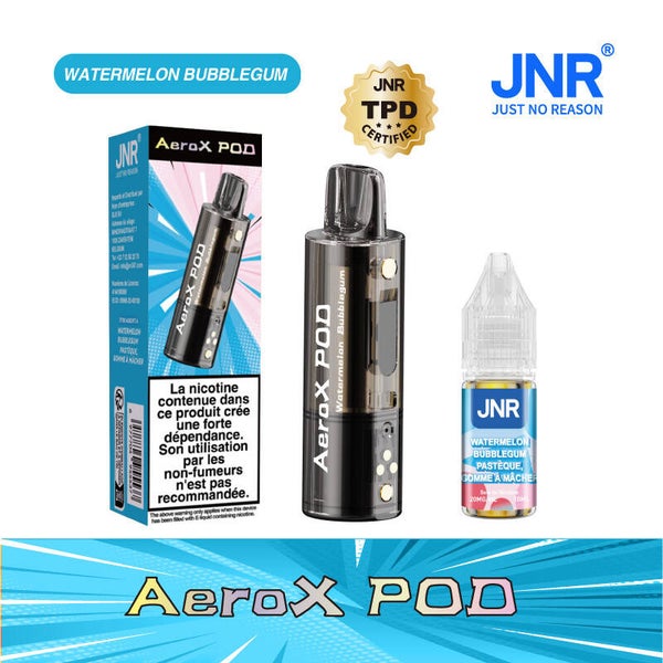POD + LIQUIDE JNR AERO X 32 K WATERMELON BUBBLE GUM