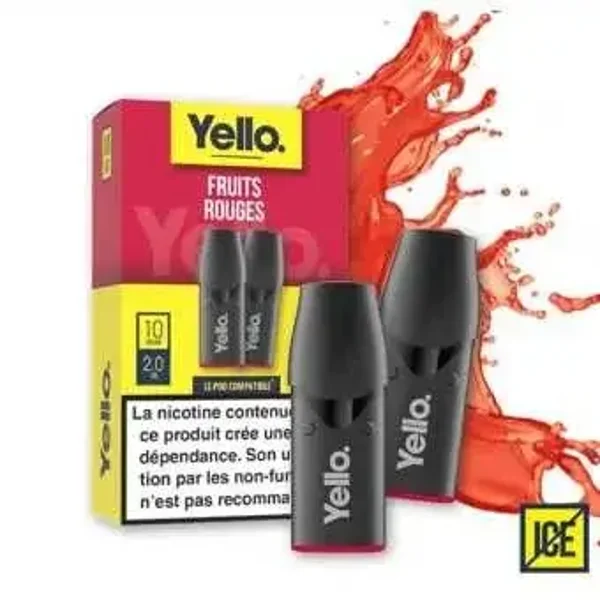 YELLO POD FRUITS ROUGES