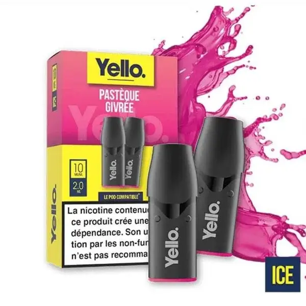 YELLO POD PASTEQUE GIVREE