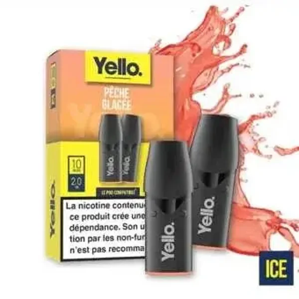 YELLO POD PÊCHE GLACEE