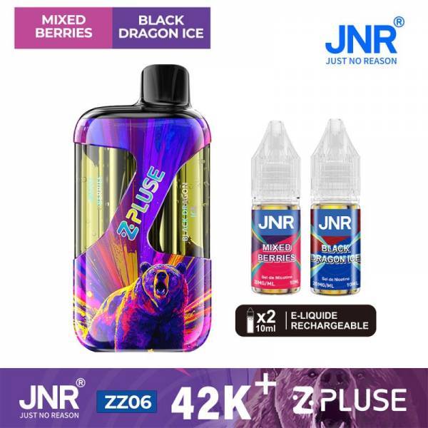 JNR ZPLUSE 42 K MIXED BERRIES & BLACK DRAGON