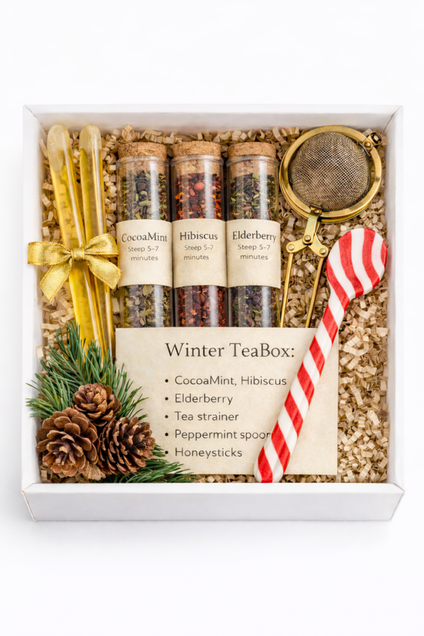Winter teagift box ❄️(LIMITED TIME)A cozy, ready-to-gift tea set perfect for holidays, thank-yous, or tea lovers.