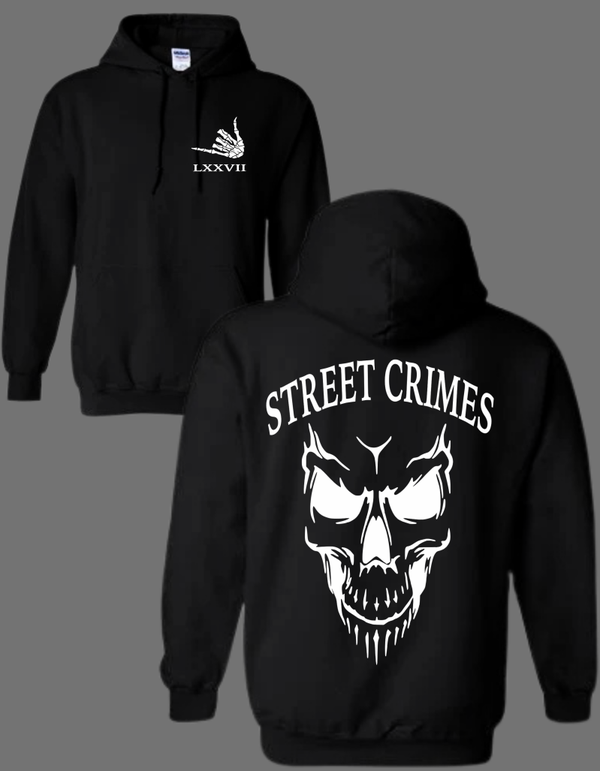 Street Crimes Skull Hoodie