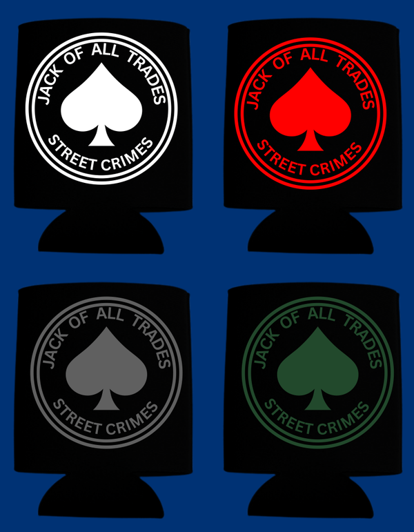 J.O.A.T Spade Circle Koozie