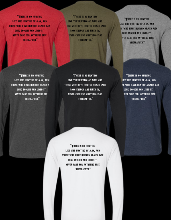 Hunting Armed Men Long Sleeve