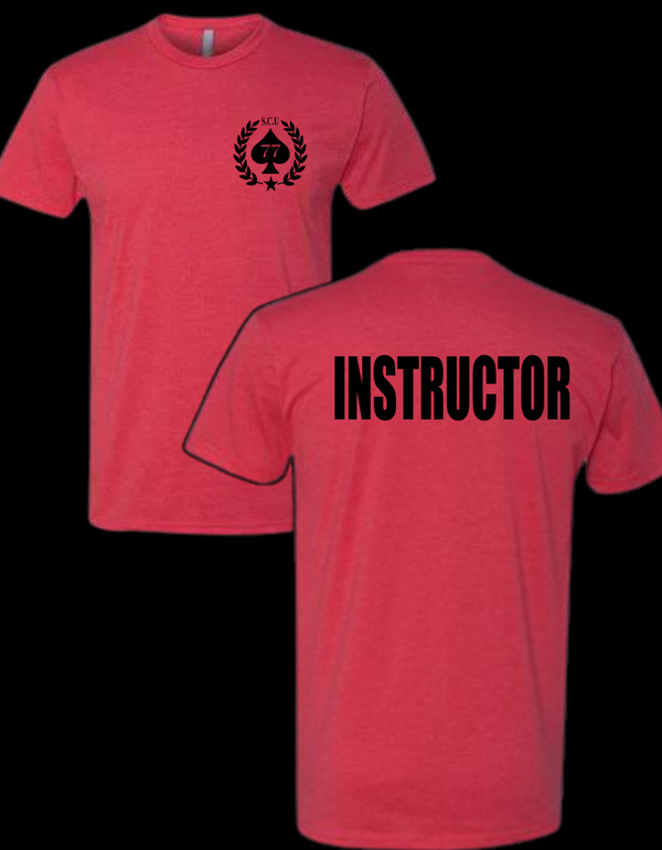 Spade w/ 77 Red Instructor Tee