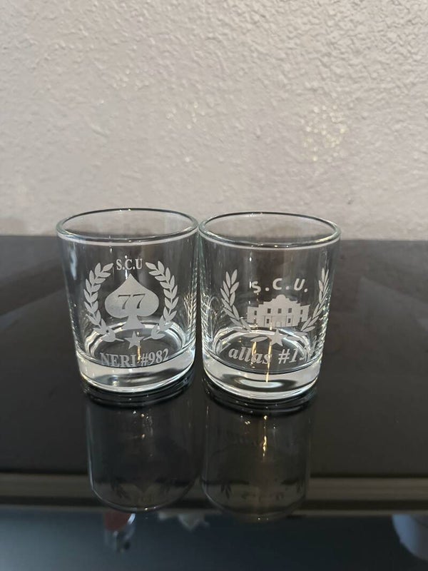SCU High Ball Whiskey Glass