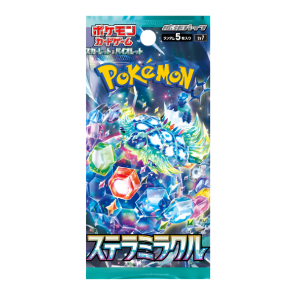 Pokémon Stellar Miracle Sv7 Booster pack